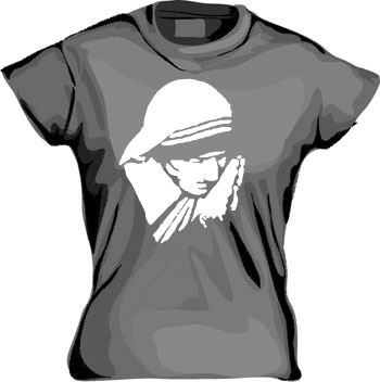 Moder Theresa Girly T-shirt