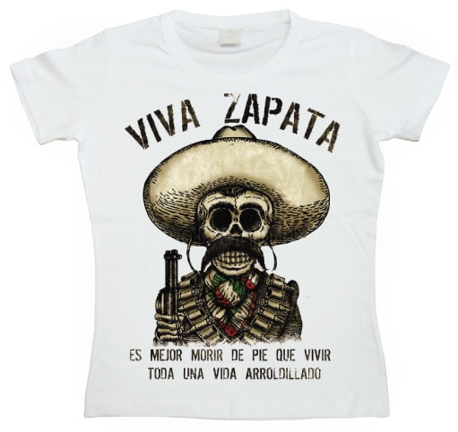 Viva Zapata 2 Girly T-shirt