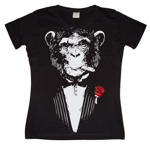 Monkey Boss Girly T- shirt