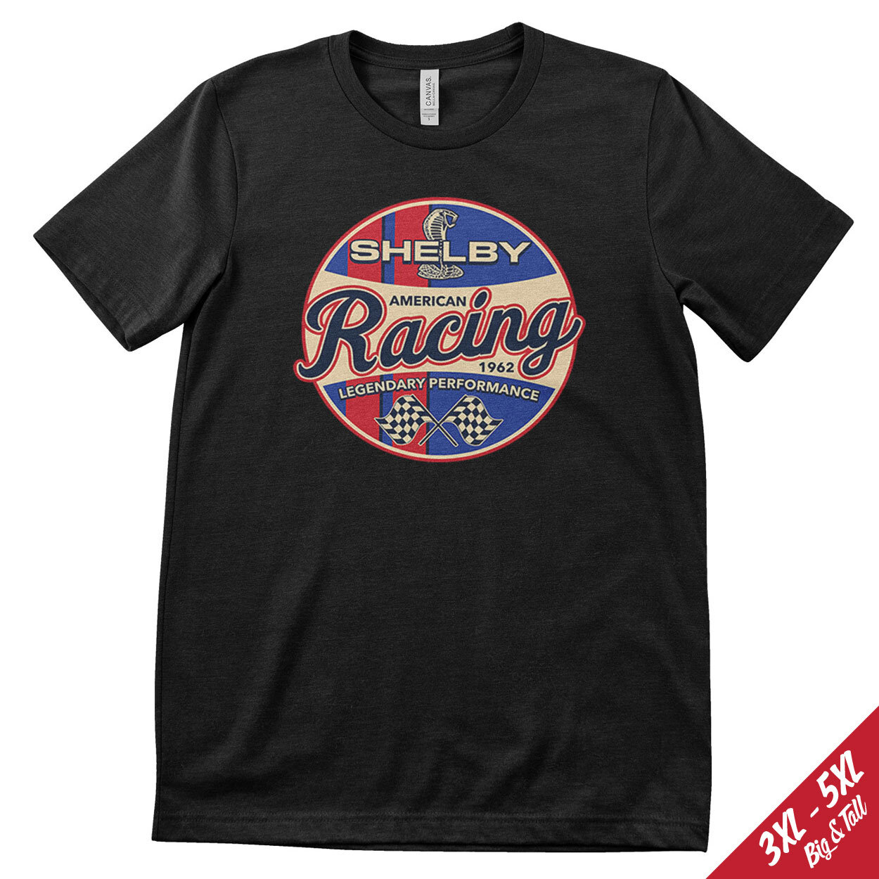 Shelby Racing Big & Tall T-Shirt