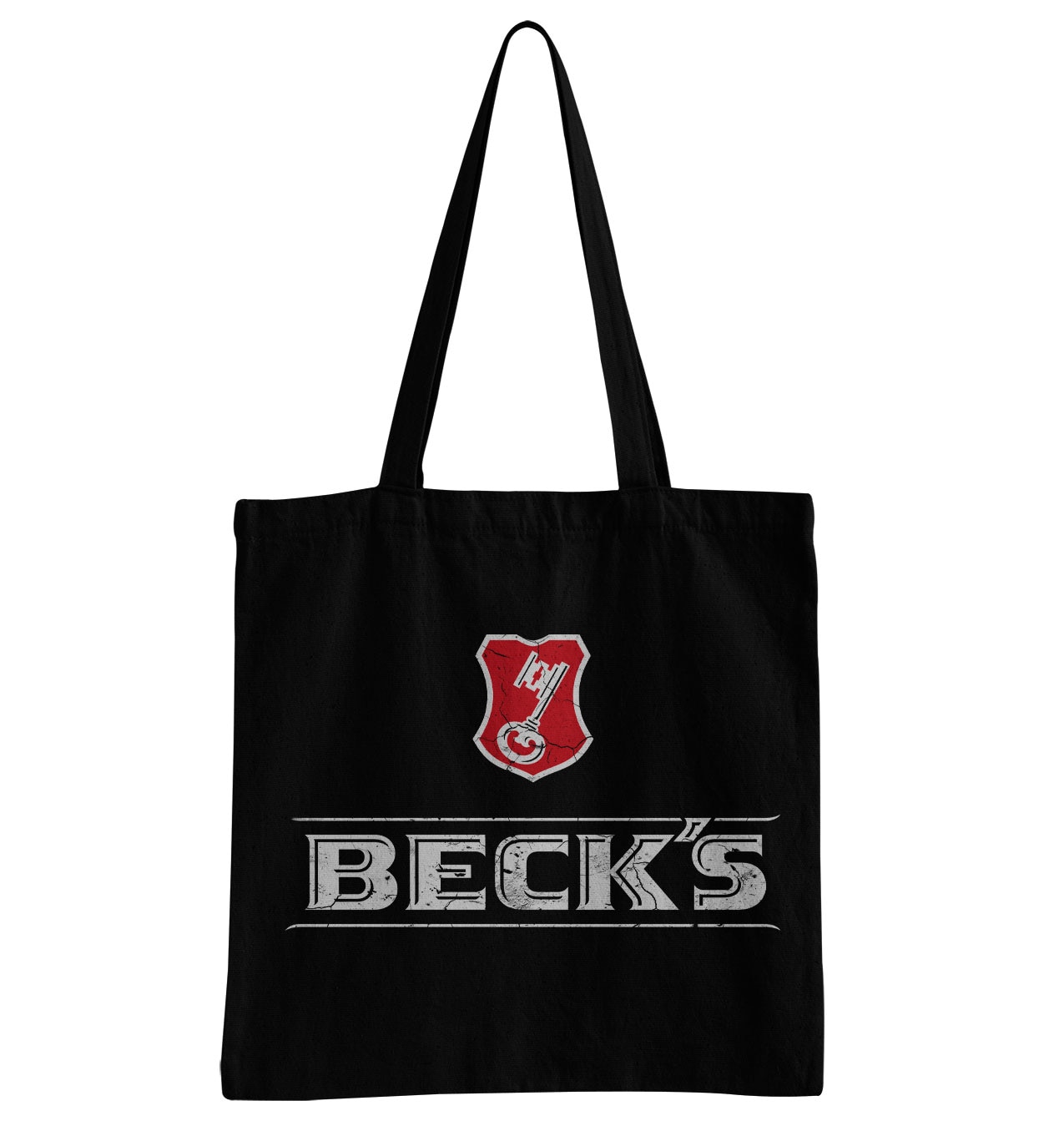 Beck's Washed Logo Tote Bag