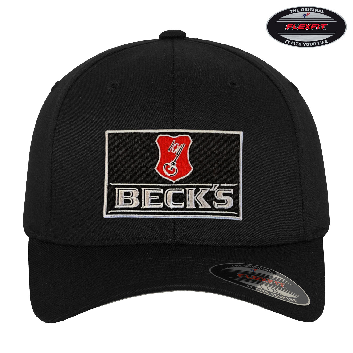 Beck's Beer Patch Flexfit Cap