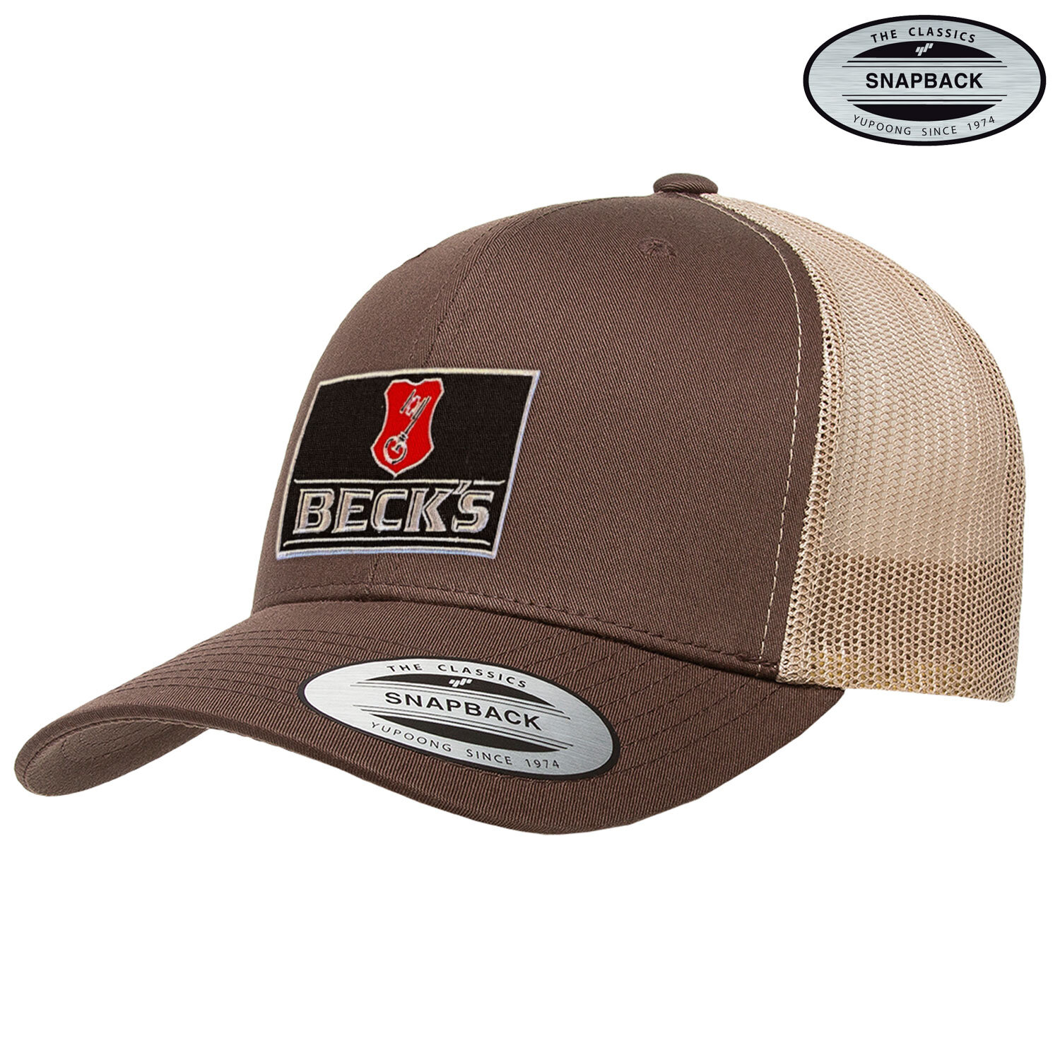 Beck's Beer Patch Premium Trucker Cap