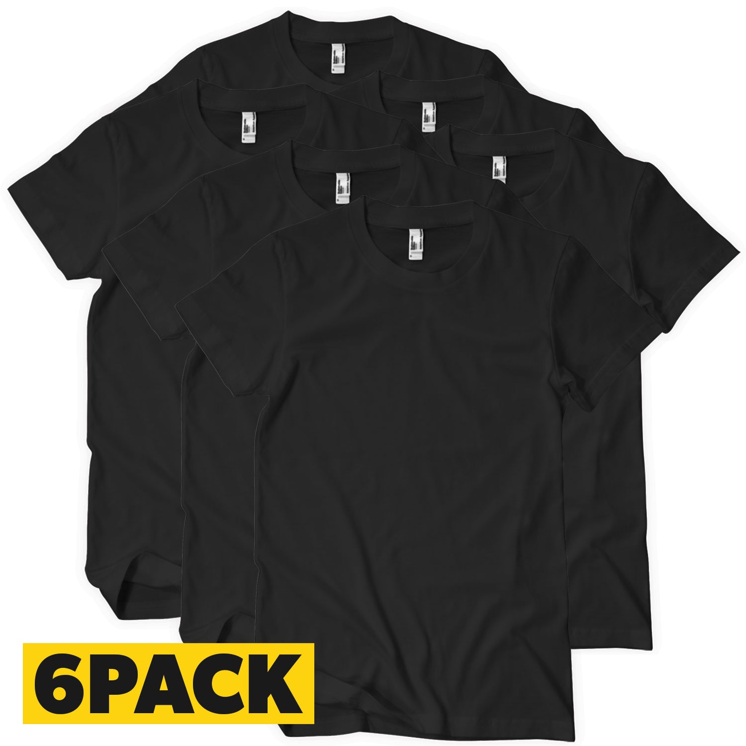 T-Shirts Bigpack Sort- 6 pack