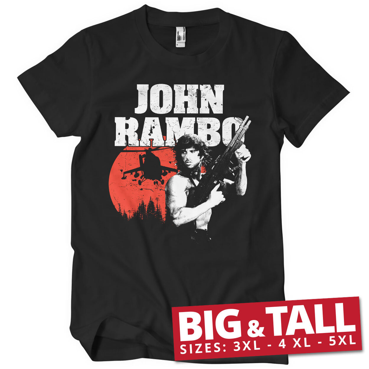John Rambo Big & Tall T-Shirt