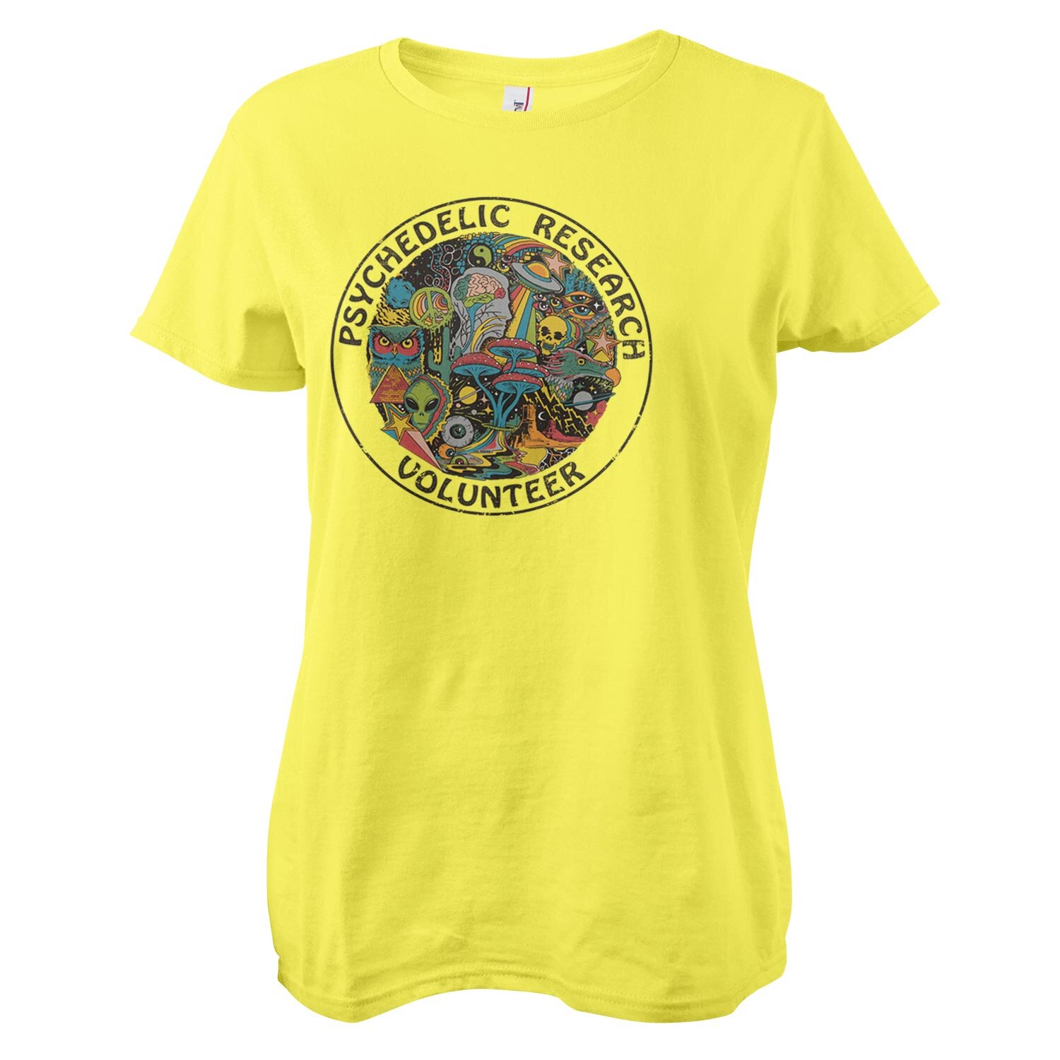 Psychedelic Research Volunteer Girly Tee
