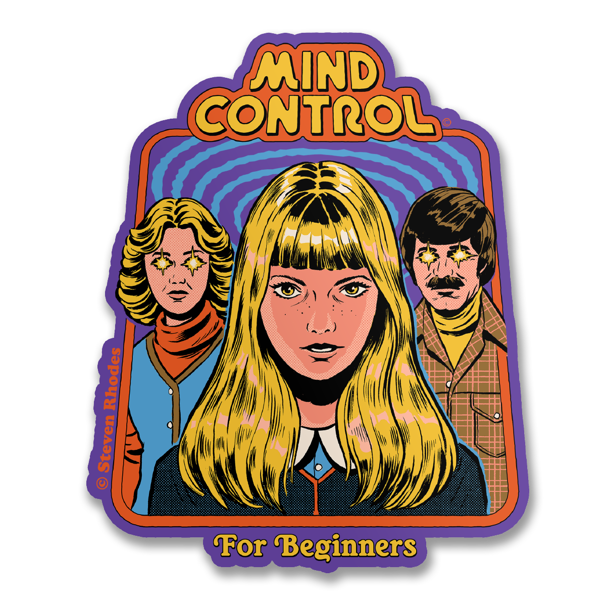 Steven Rhodes - Mind Control Sticker
