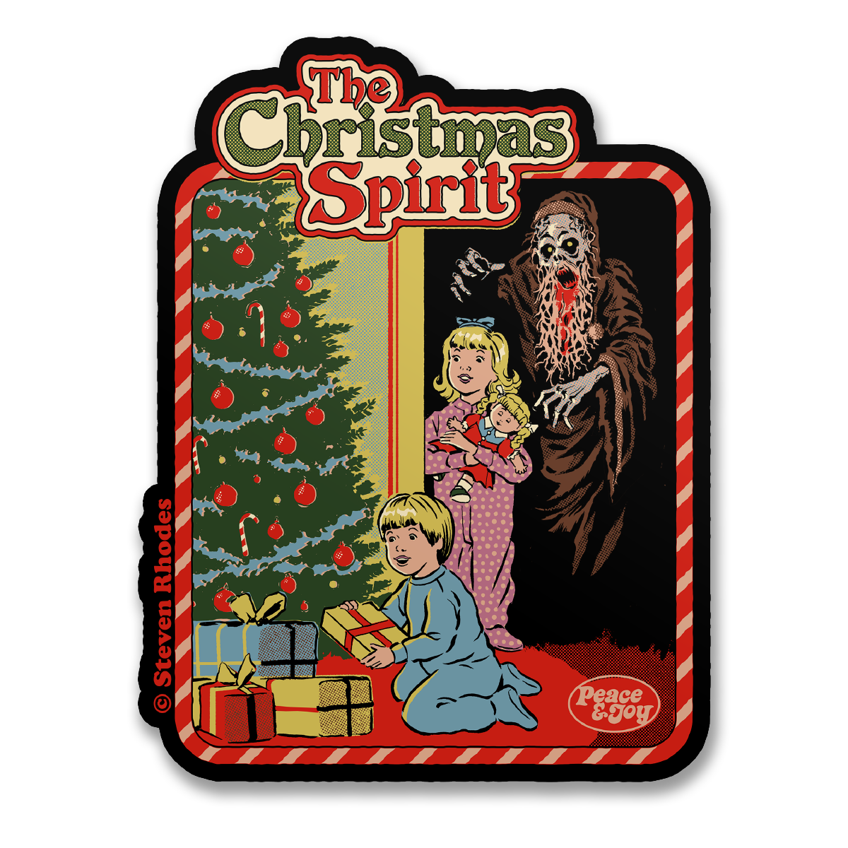 Steven Rhodes - The Christmas Spirit Sticker