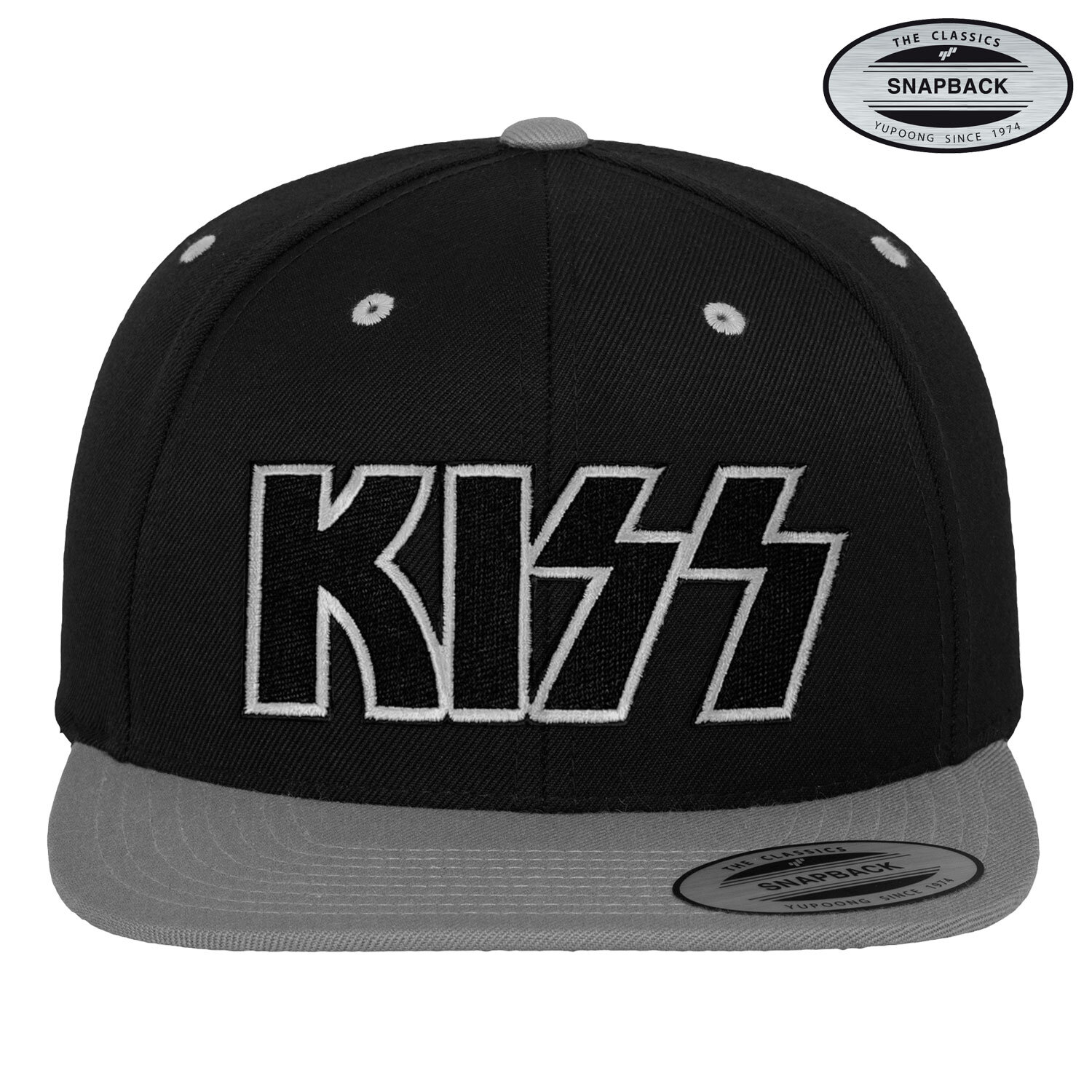 KISS Logo Premium Snapback Cap