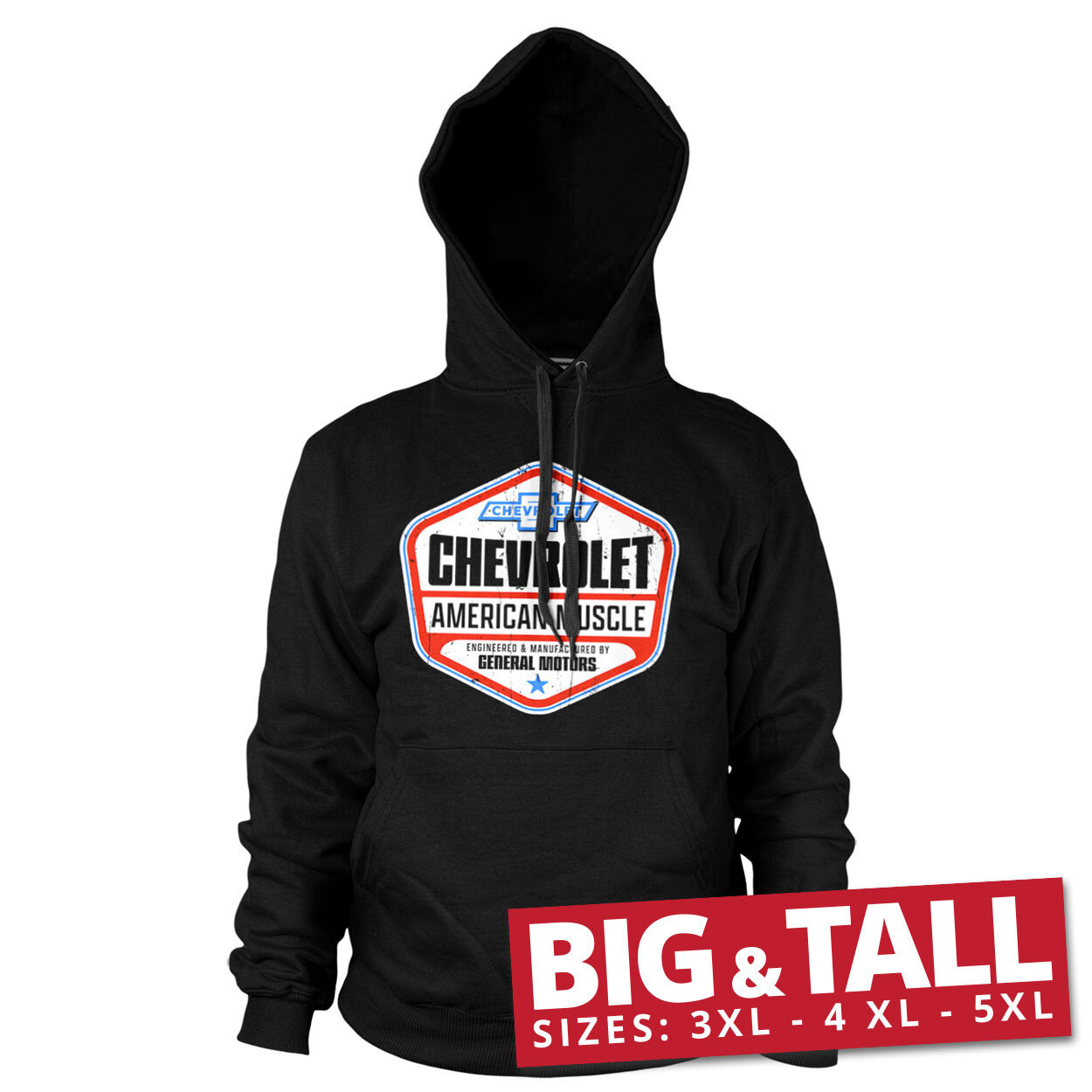 Chevrolet - American Muscle Big & Tall Hoodie