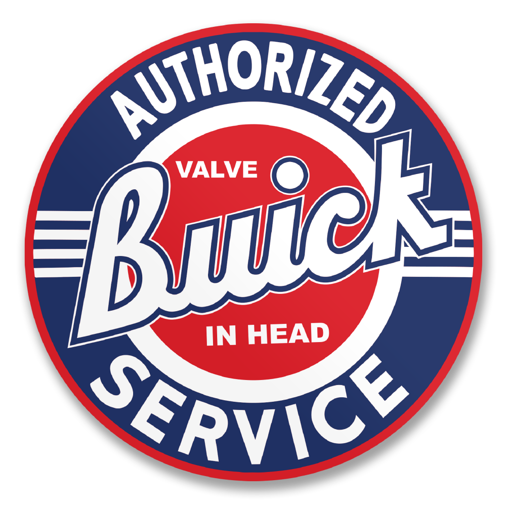 Buick Service Logo Sticker