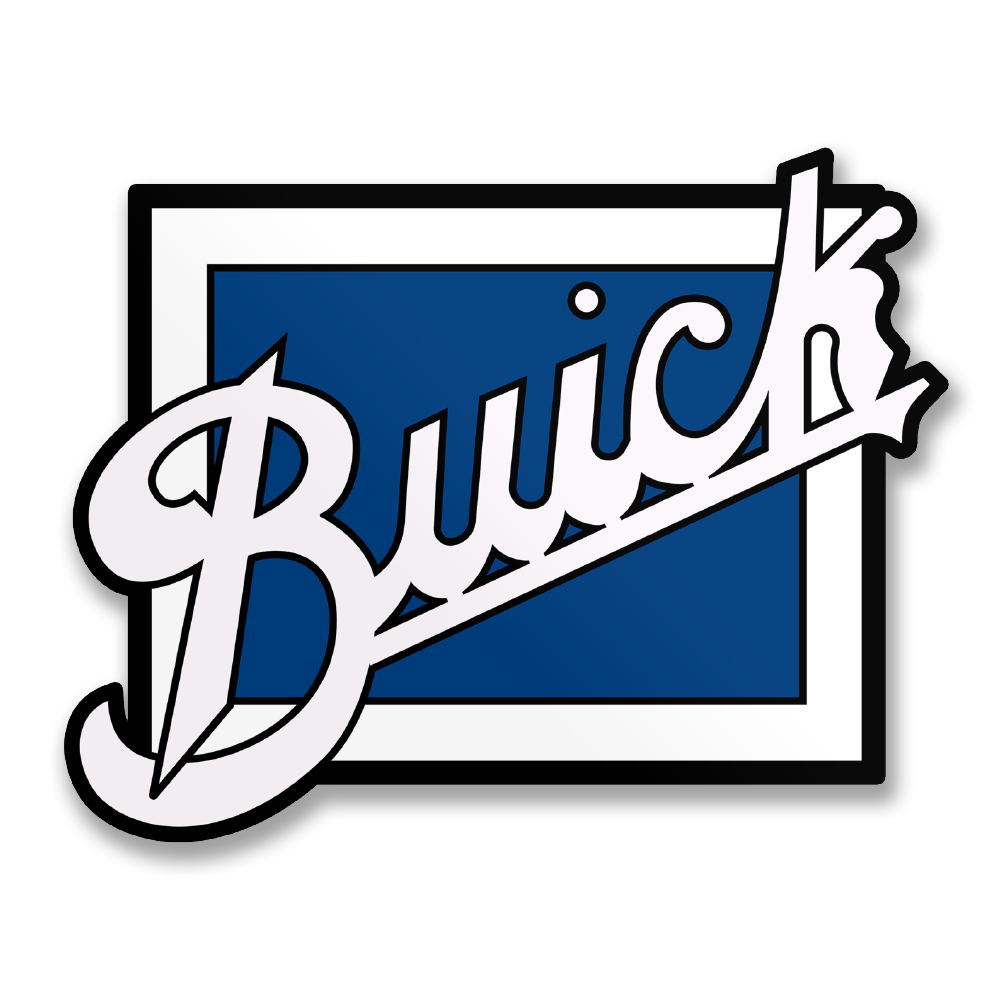 Buick Wordmark Logo Sticker