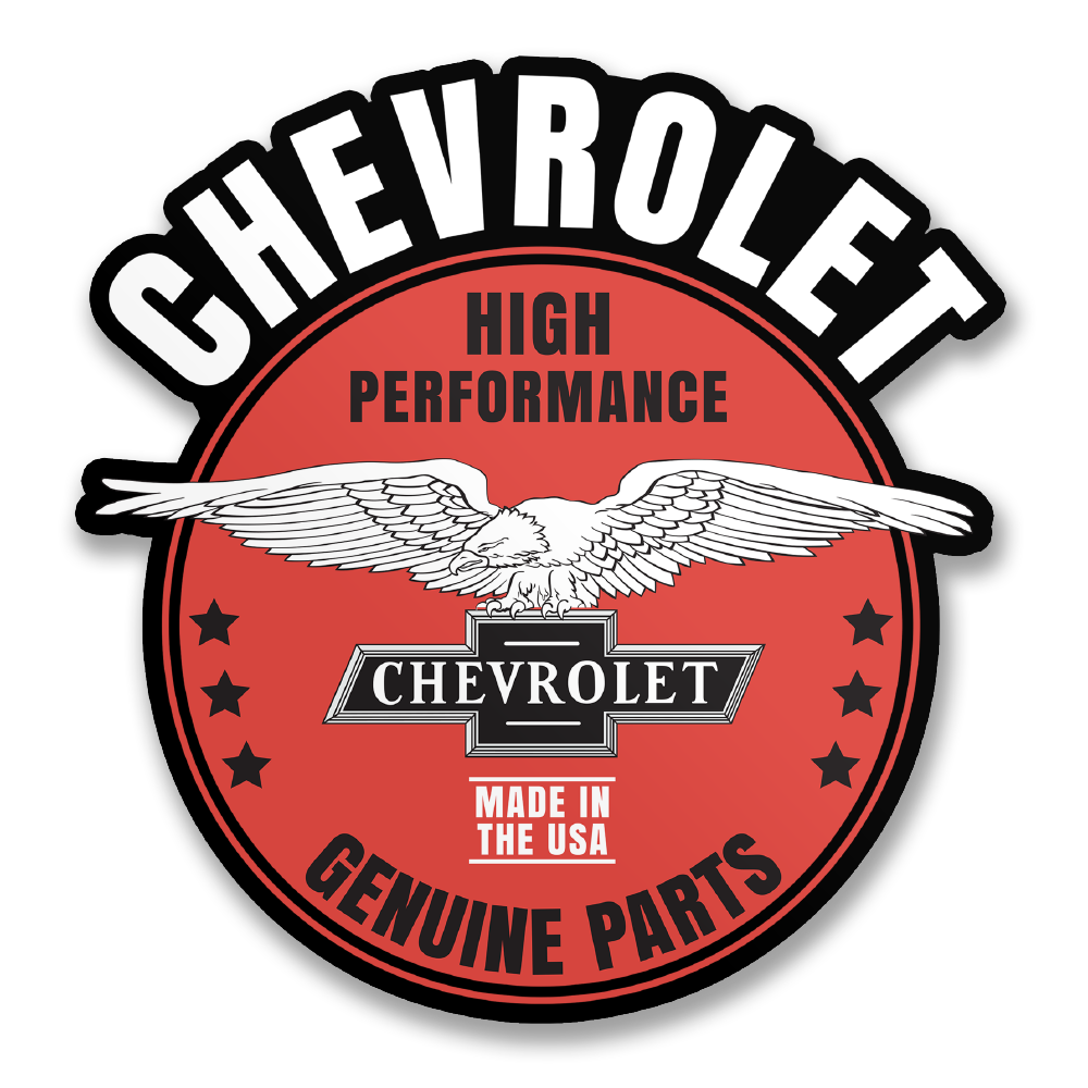 Chevrolet Genuine Parts Sticker