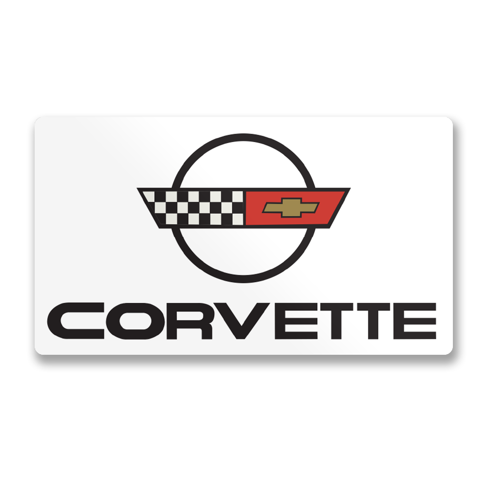 Chevrolet Corvette C4 Logo Sticker