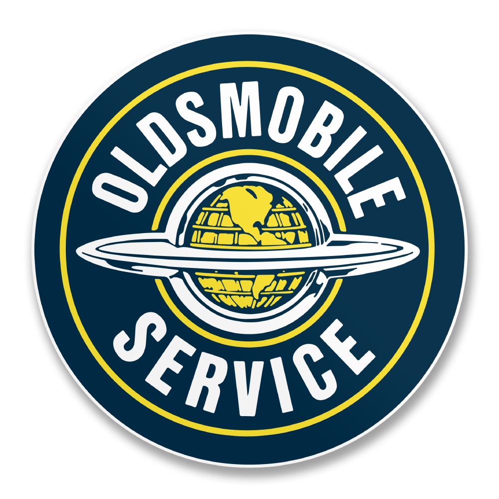Oldsmobile Service Sticker