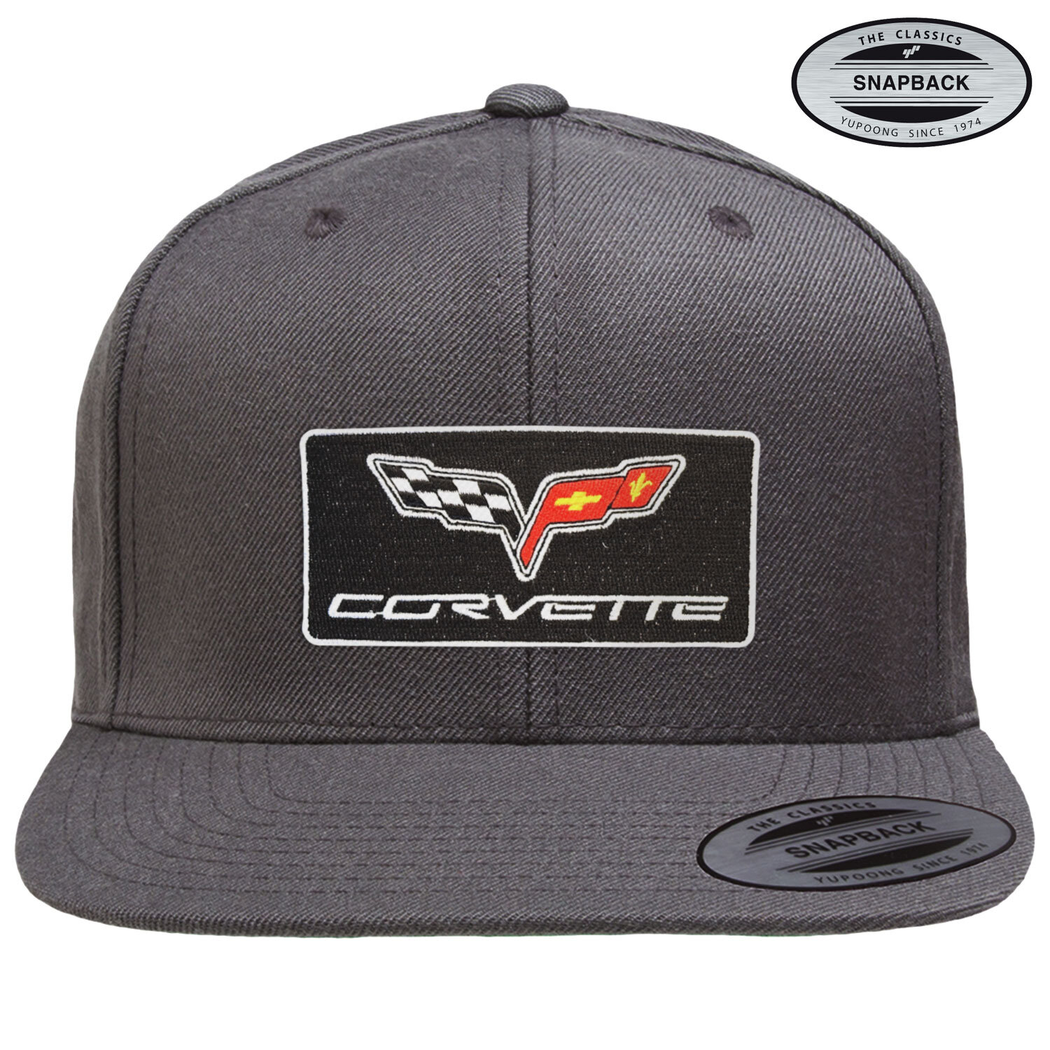 Corvette C6 Patch Premium Snapback Cap