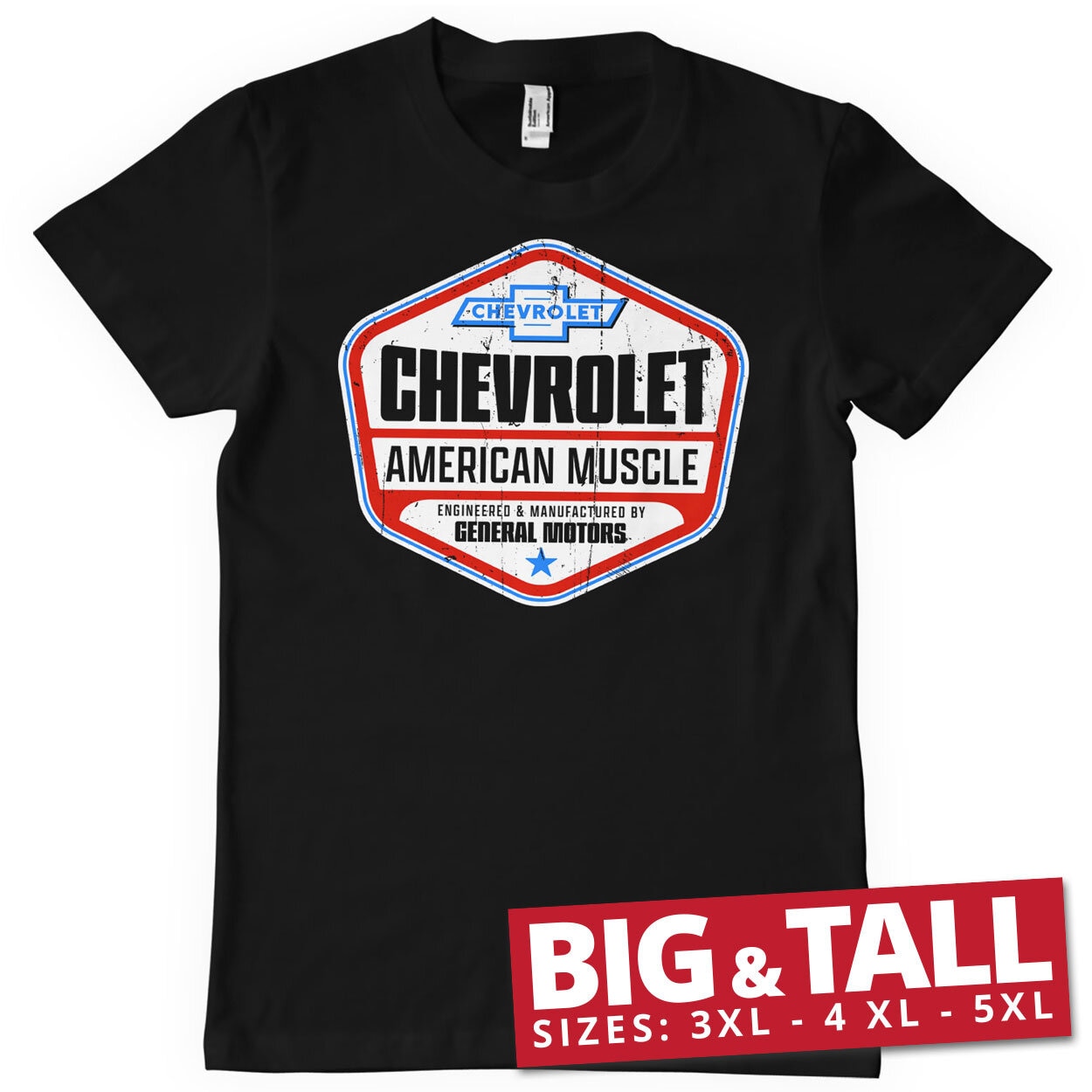 Chevrolet - American Muscle Big & Tall T-Shirt