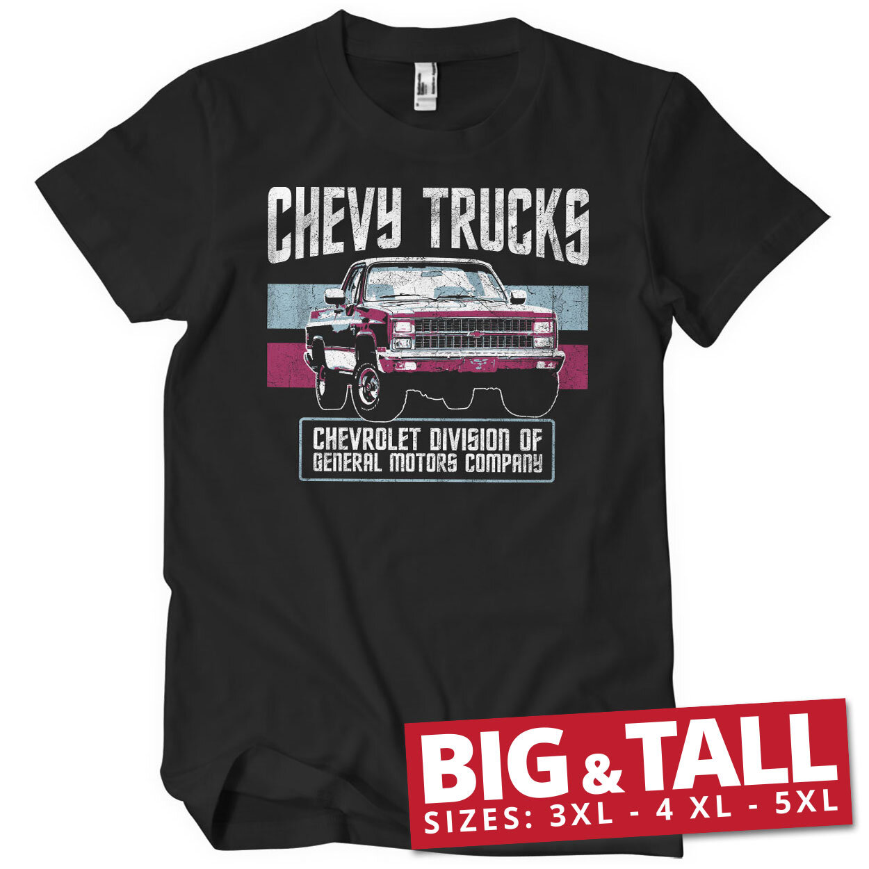 Chevy Trucks - General Motors Big & Tall T-Shirt