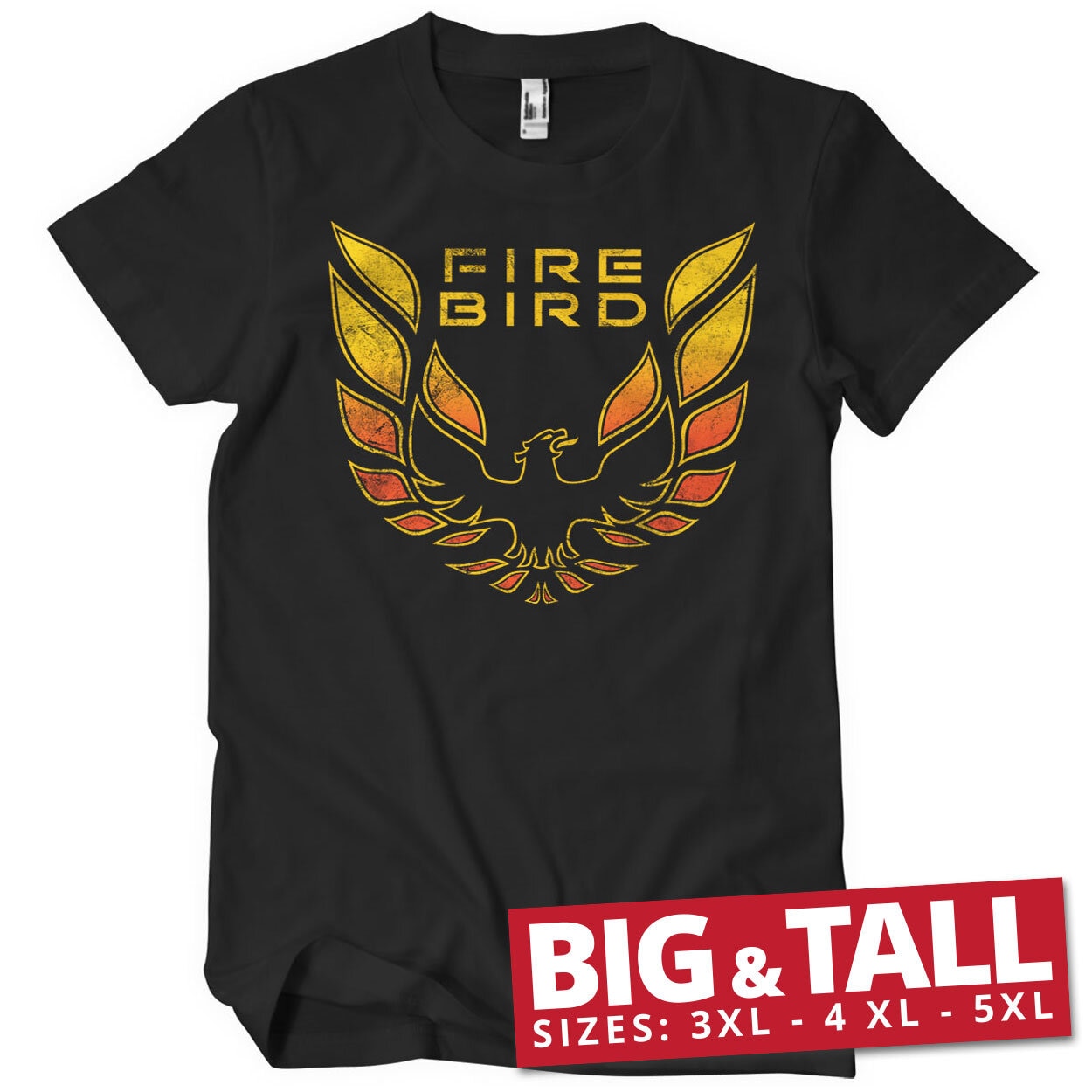 Pontiac Firebird Logo Big & Tall T-Shirt