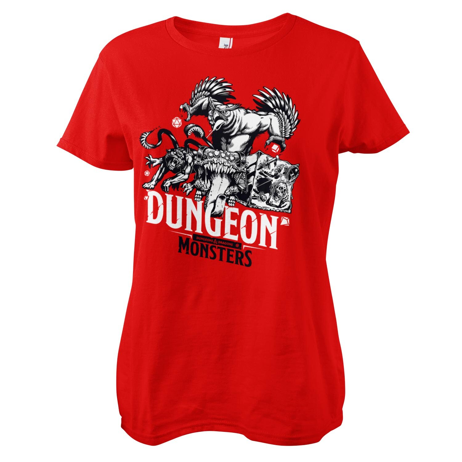 Dungeon Monsters Girly Tee