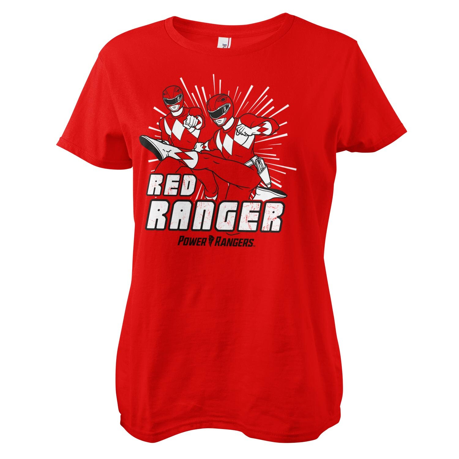 Red Ranger Girly Tee