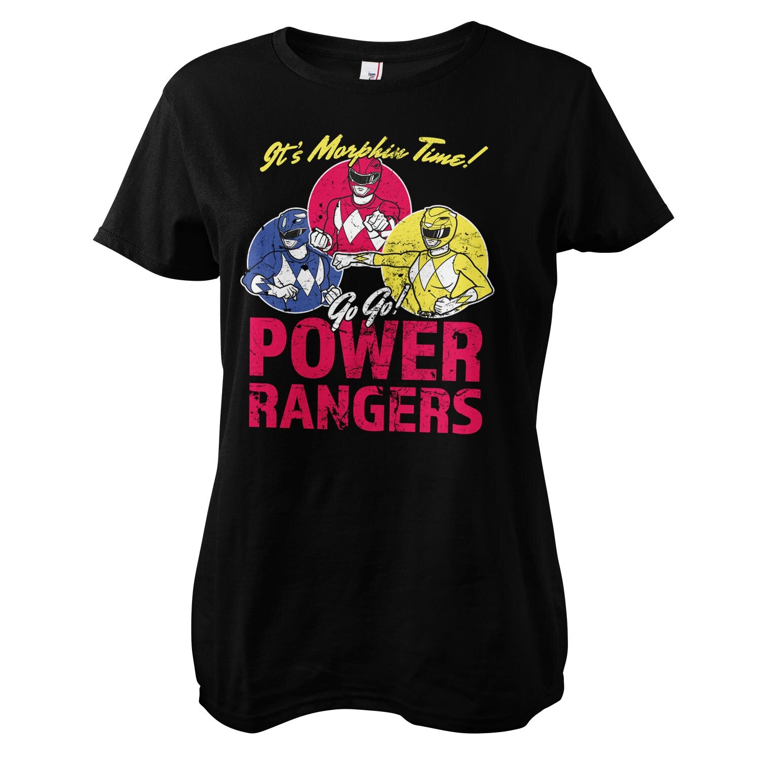 Power Rangers - It's Morphin Time Girly Tee