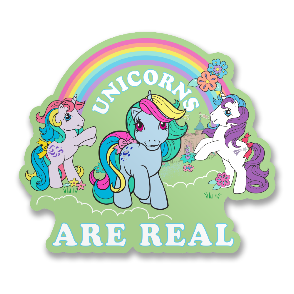 Unicorns Are Real Sticker