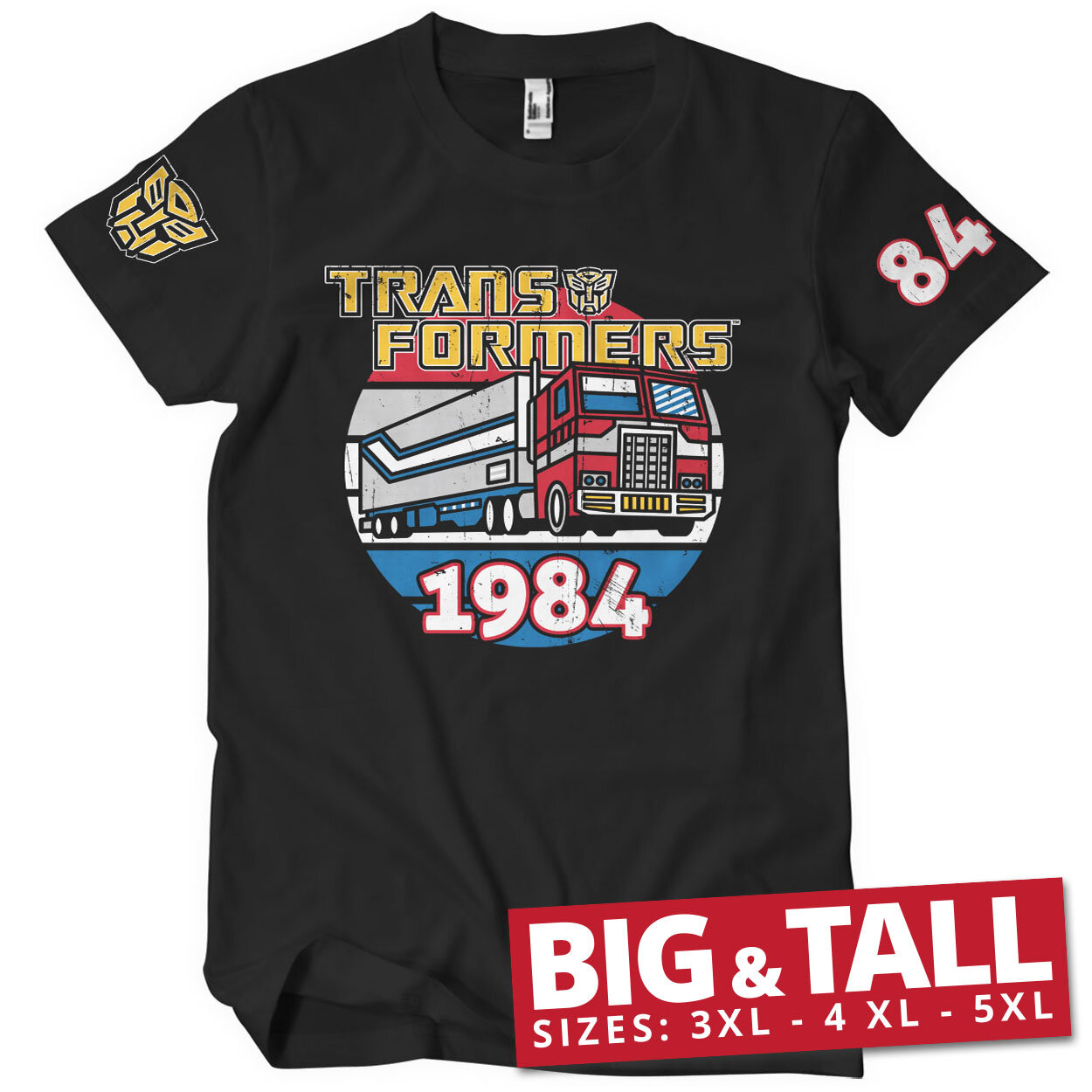 Optimus Prime of 1984 Big & Tall T-Shirt