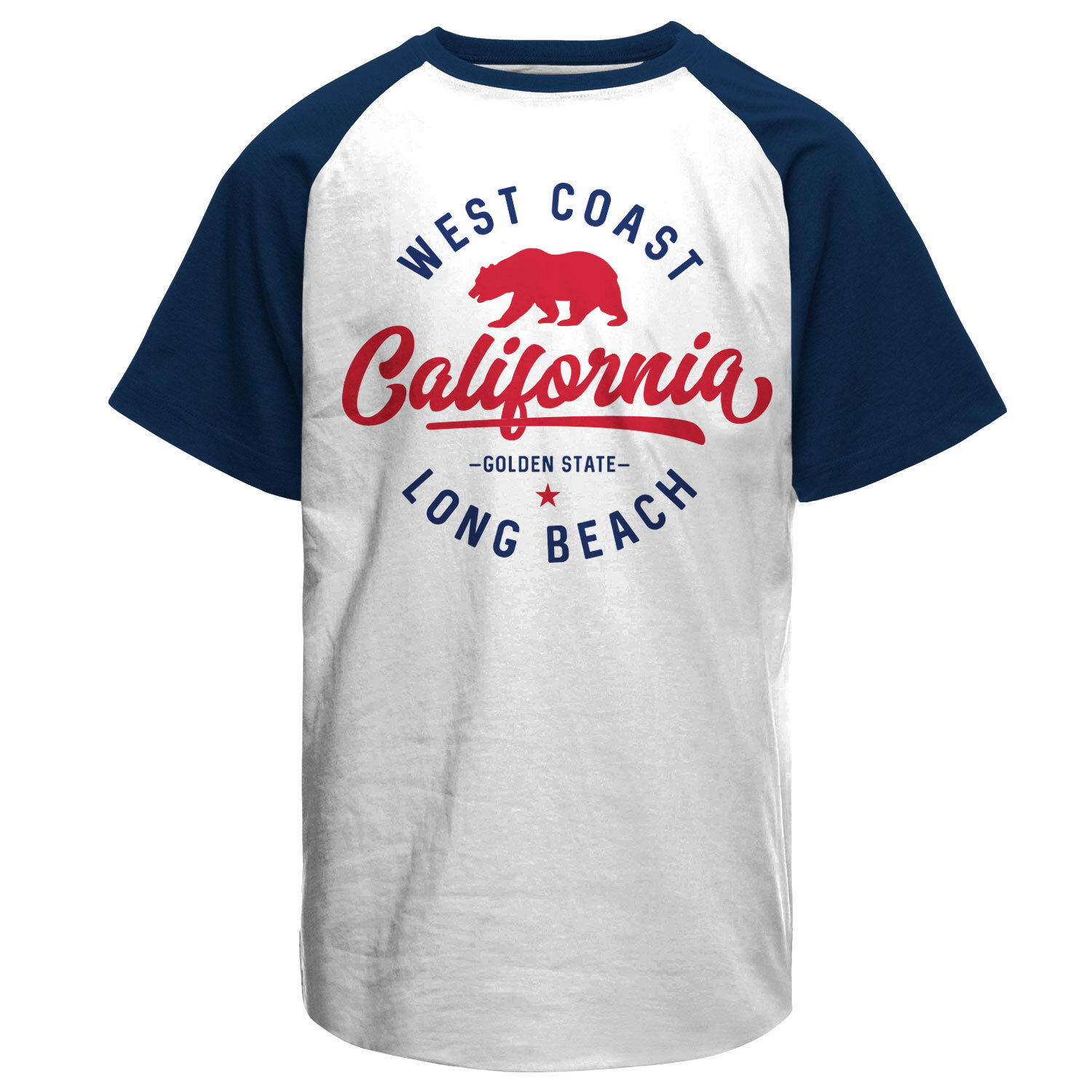 West Coast California Baseball T-Shirt