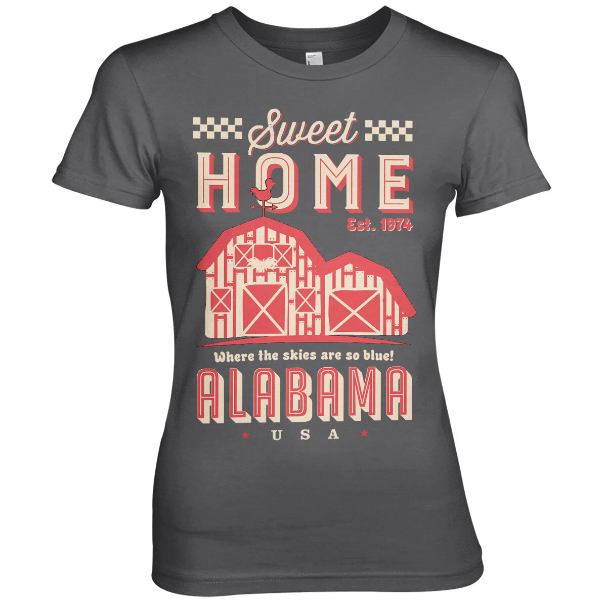 Sweet Home Alabama Girly Tee