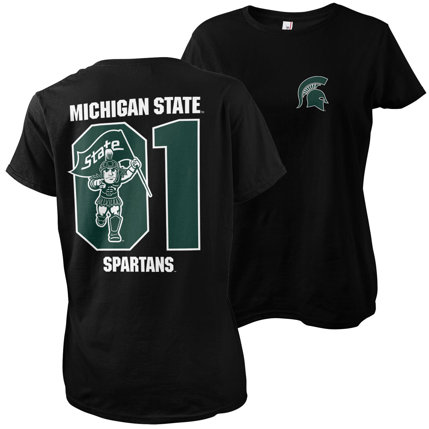 Spartans 01 Mascot Girly Tee