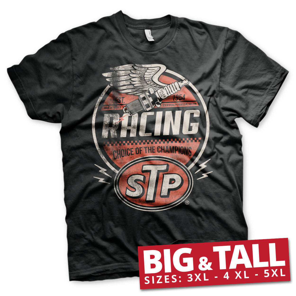 STP Vintage Racing Big & Tall T-Shirt