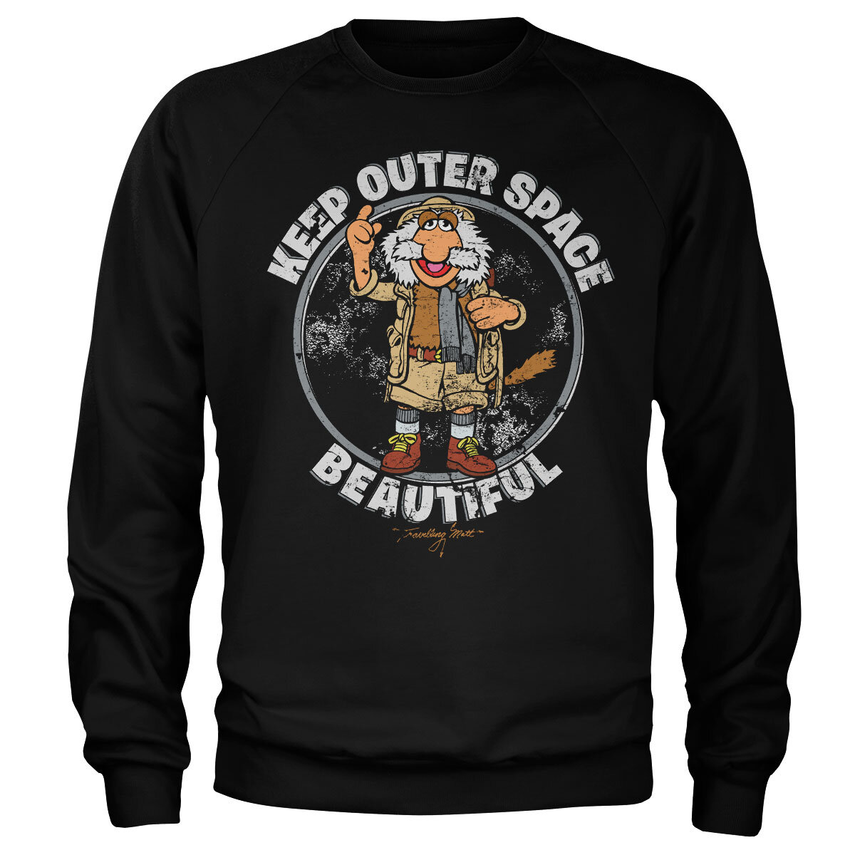 Traveling Matt - Make Outer Space Beautiful Sweatshirt