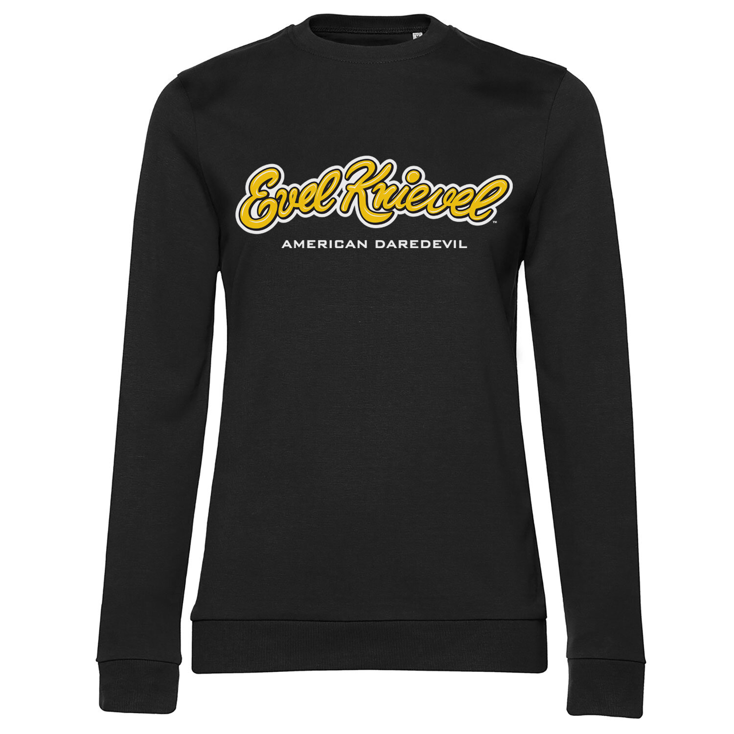 Evel Knievel Logo Girly Sweatshirt