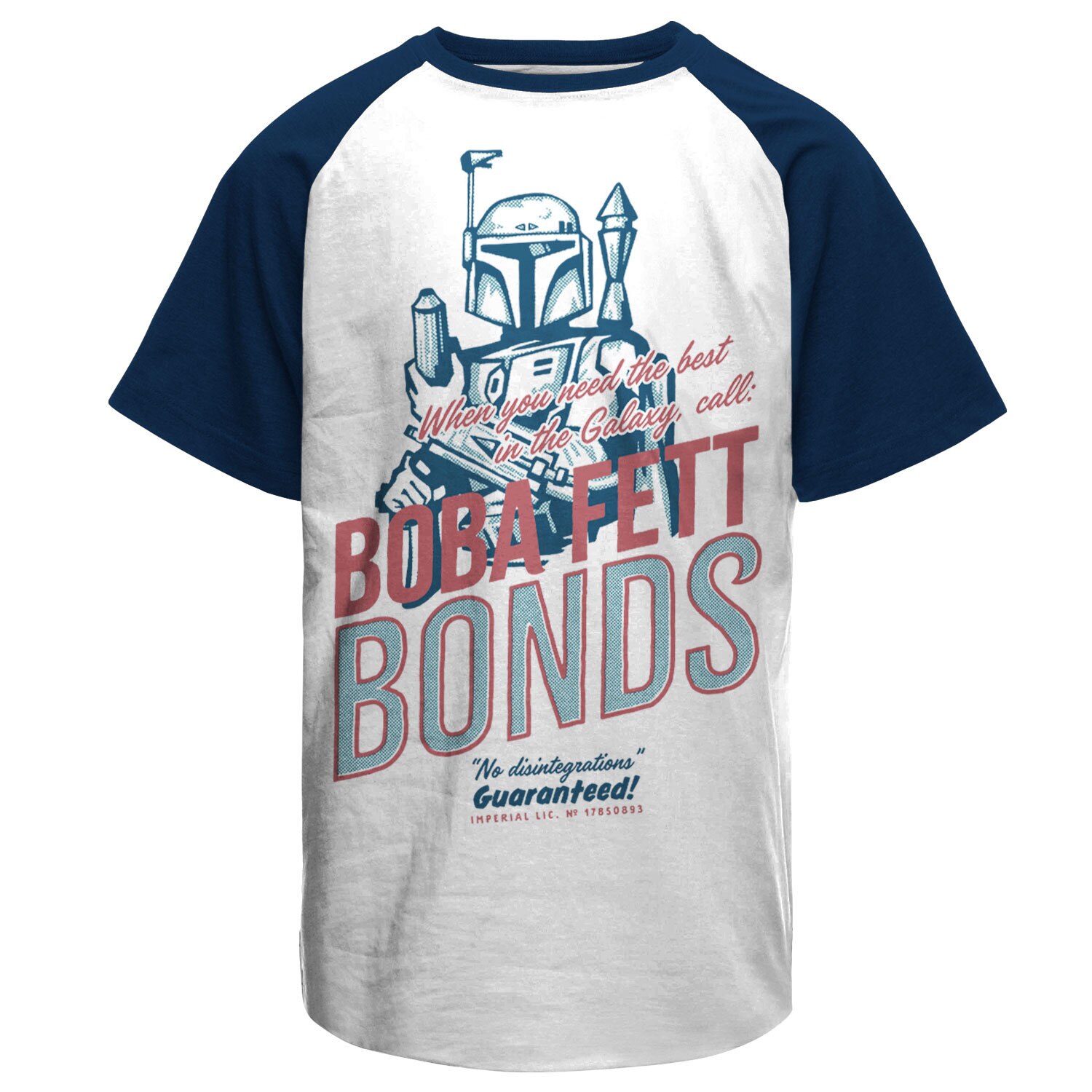 Boba Fett Bonds Baseball T-Shirt
