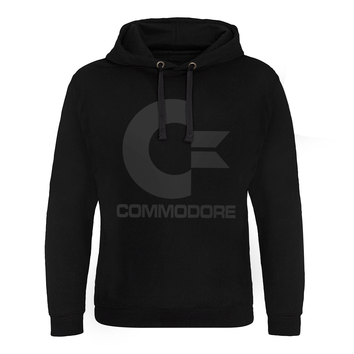 Commodore Black Logo Epic Hoodie