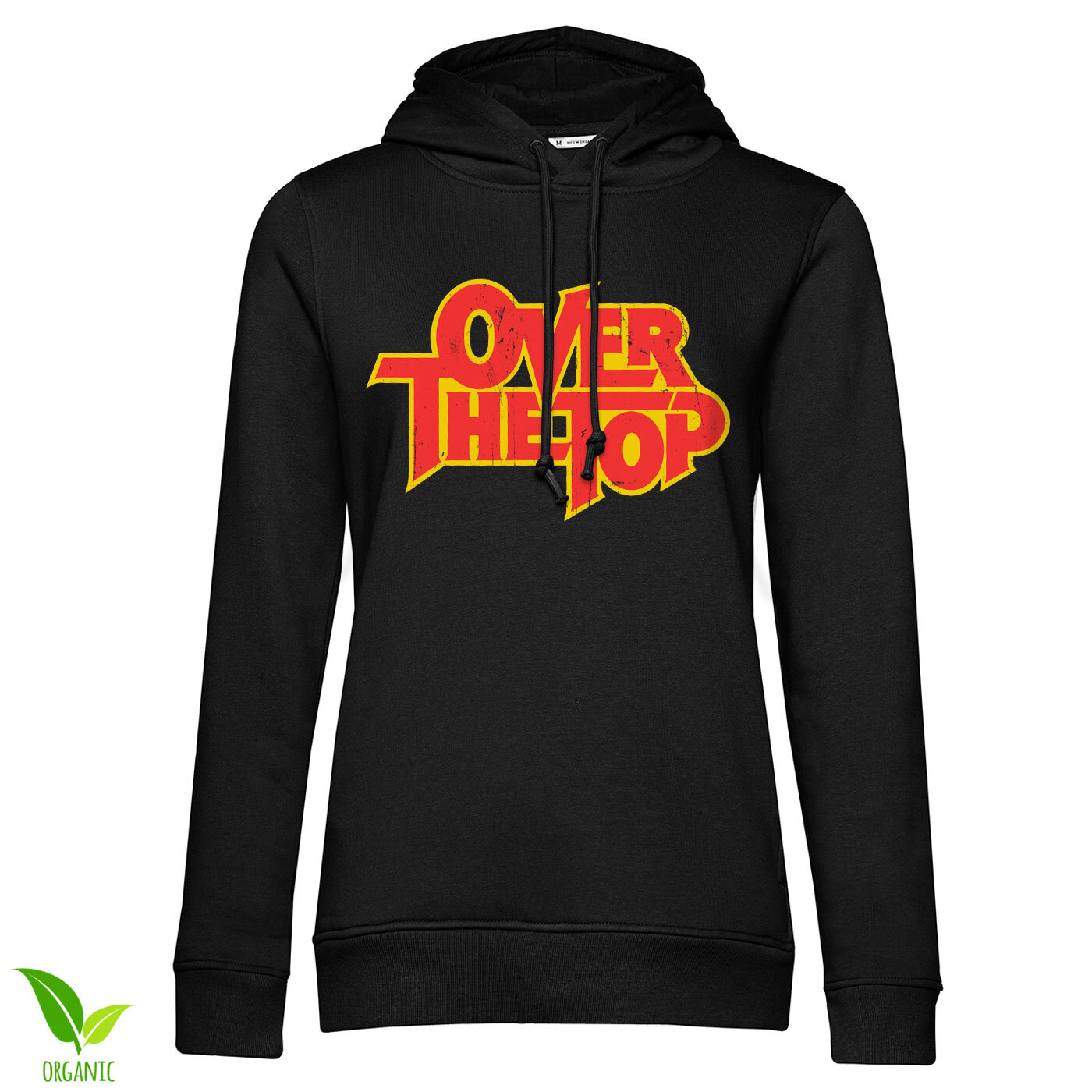 Over The Top Washed Logo Girls Hoodie