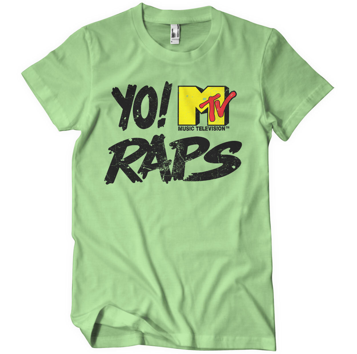 Yo! MTV Raps Distressed Logo T-Shirt