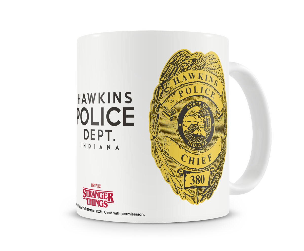 Hawkins Police Coffee Mug