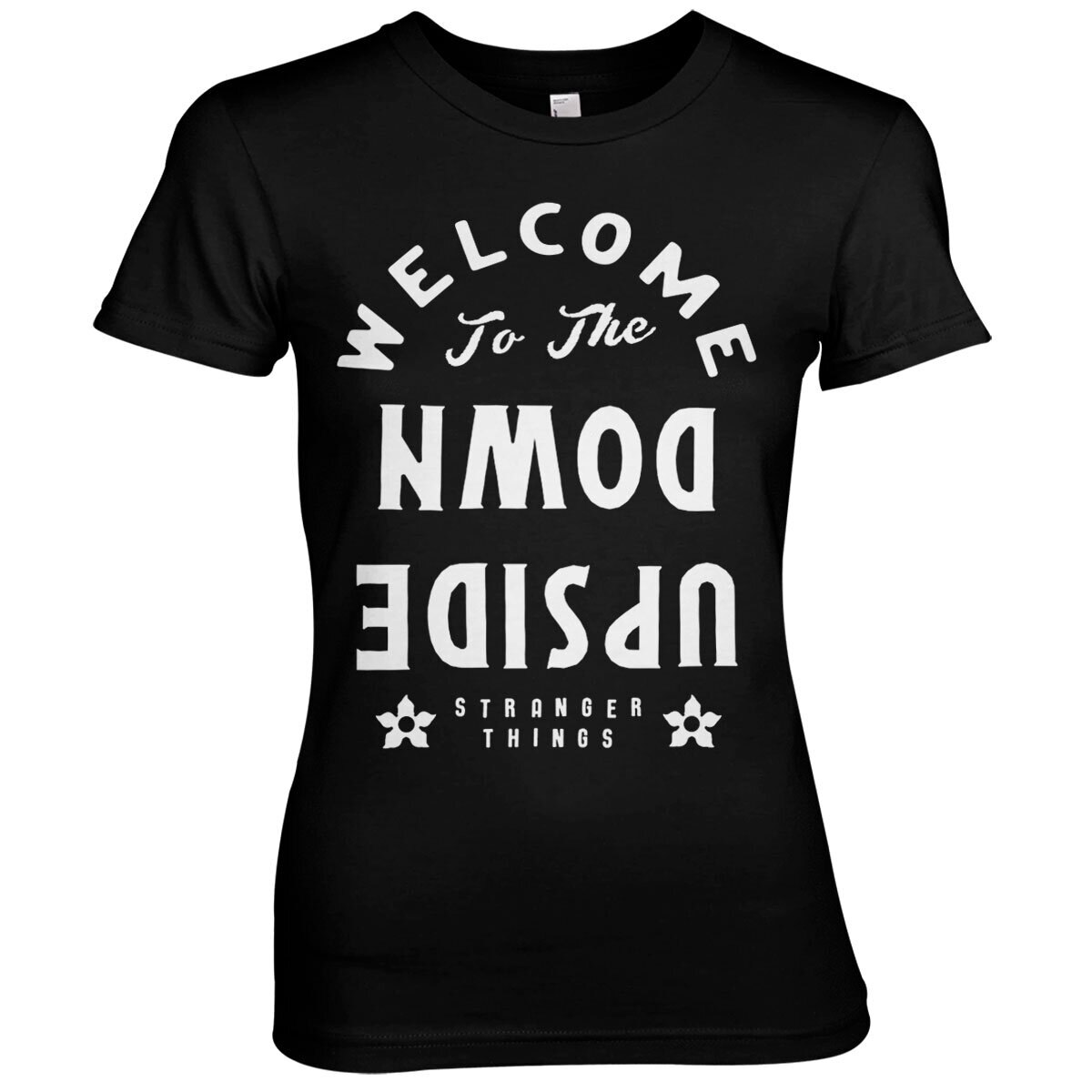 Welcome To The Upside Down Girly Tee