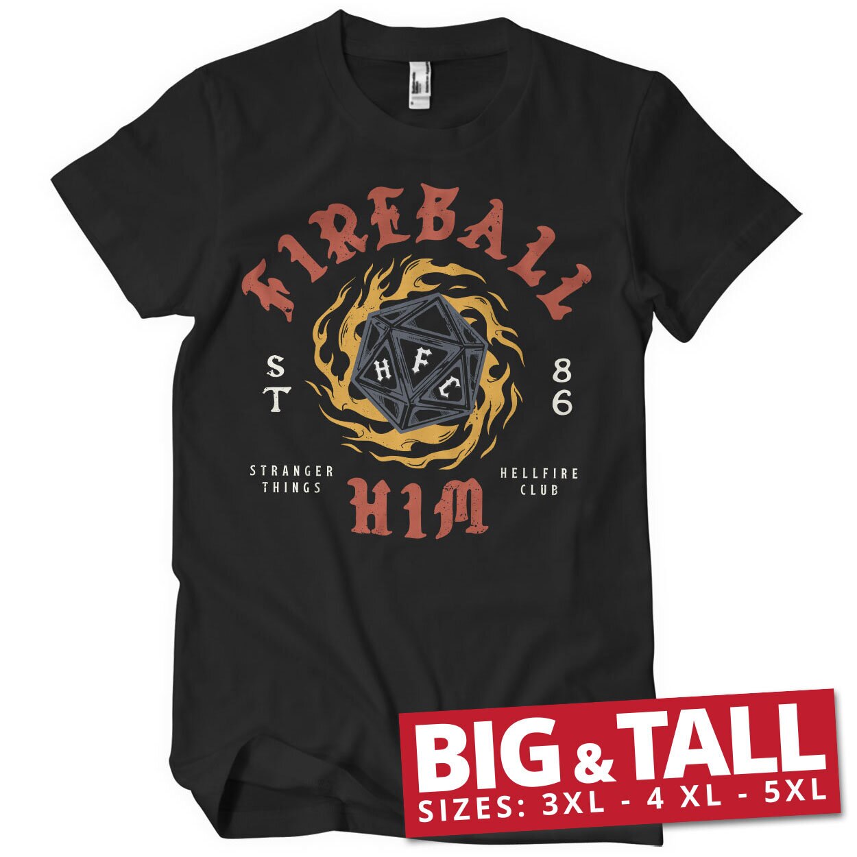 Fireball Him Big & Tall T-Shirt
