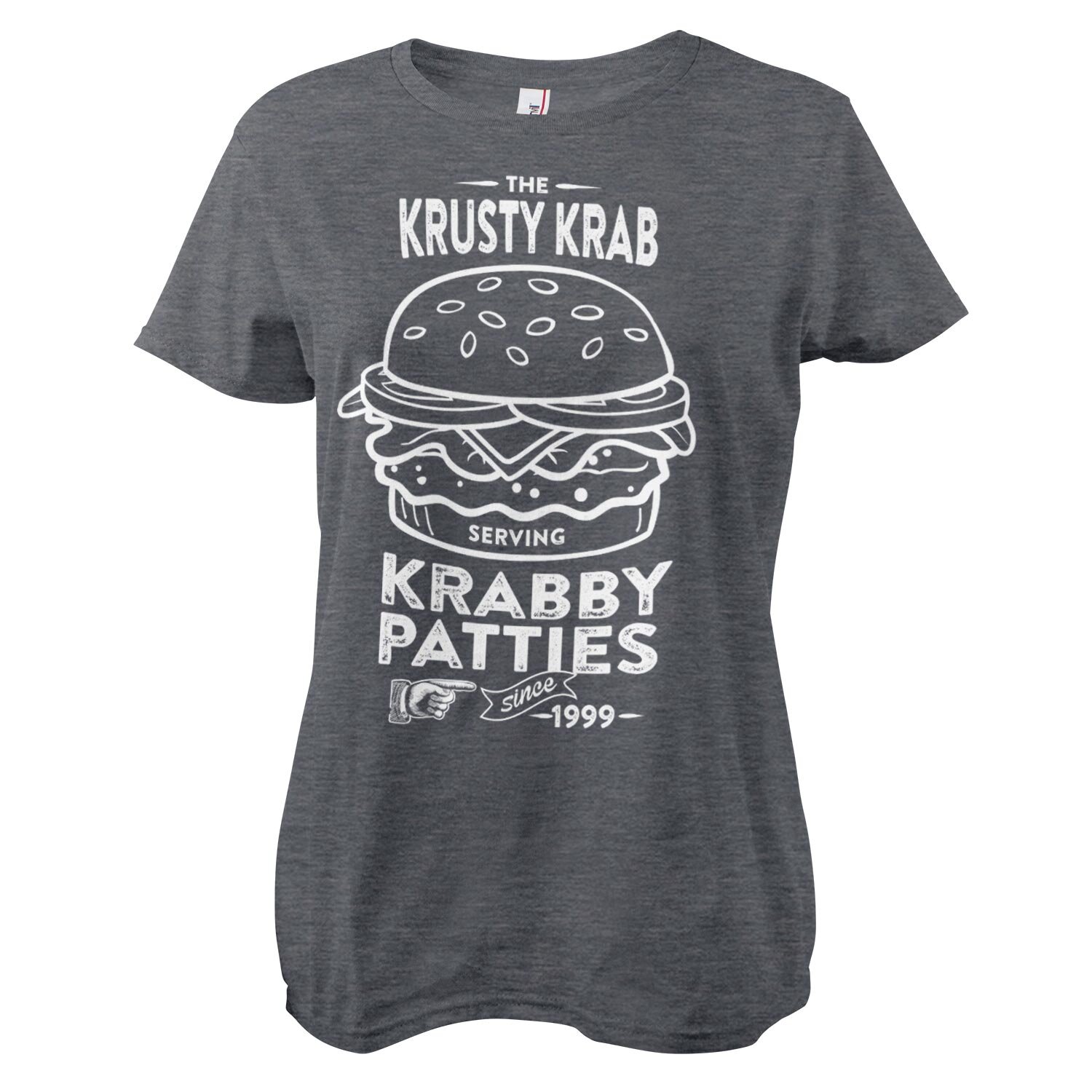 The Krusty Krab Serving Krabby Patties Girly Tee