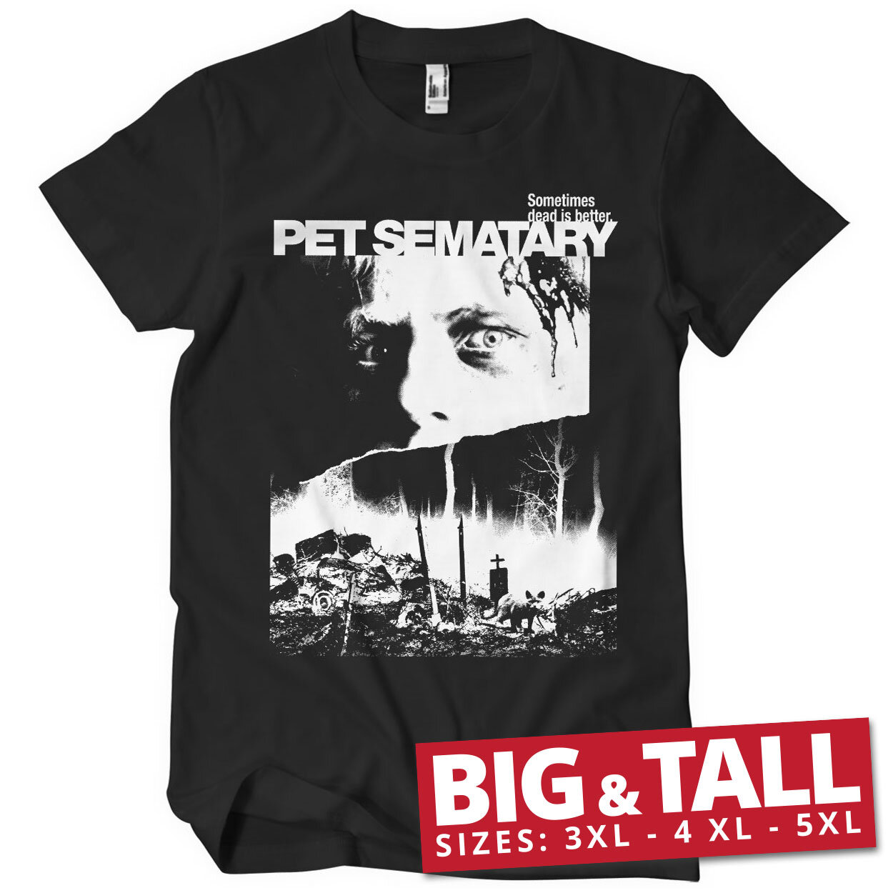Pet Sematary Poster Big & Tall T-Shirt