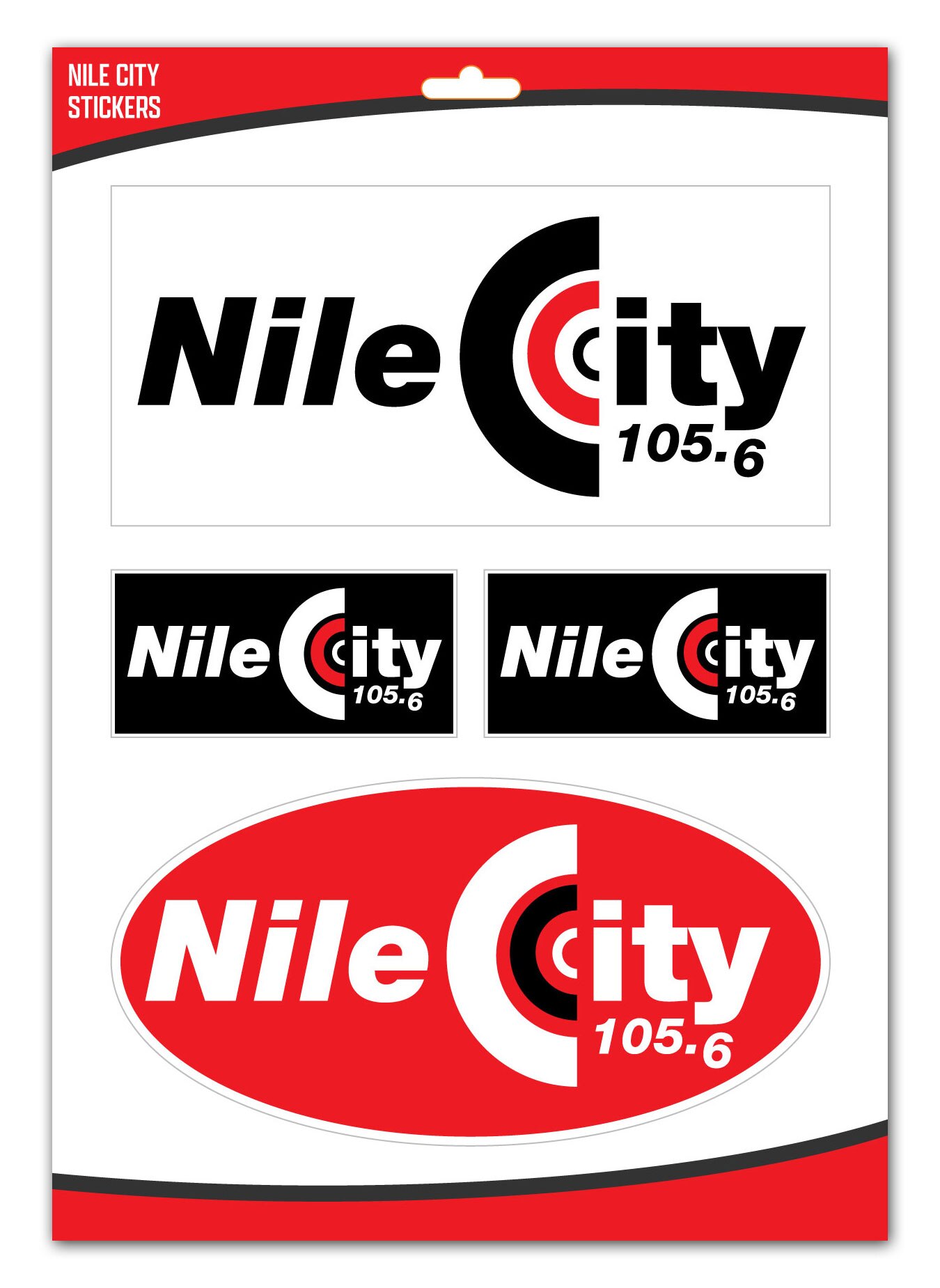 Nile City Sticker Set
