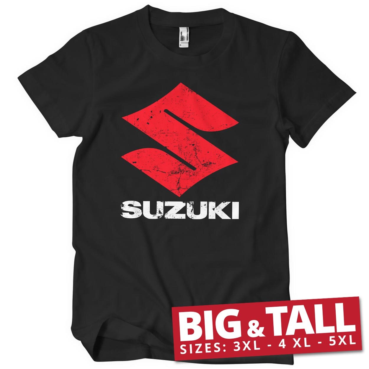Suzuki Washed Logo Big & Tall T-Shirt