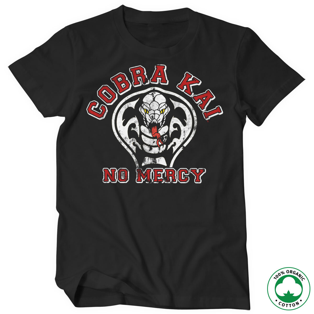 Cobra Kai - No Mercy Organic T-Shirt