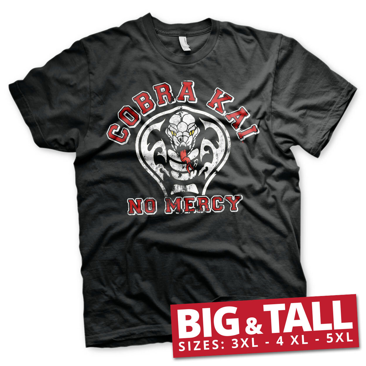 Cobra Kai - No Mercy Big & Tall T-Shirt