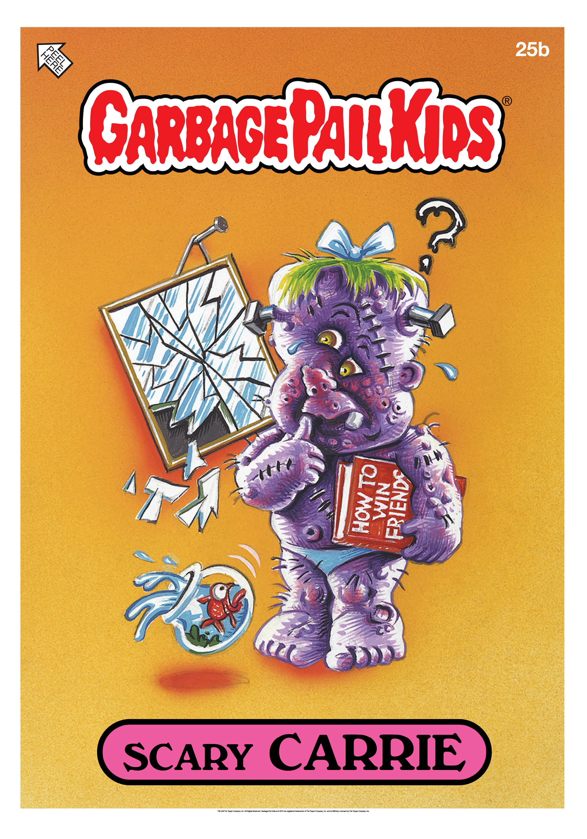 Garbage Pail Kids - Scary Carrie Poster