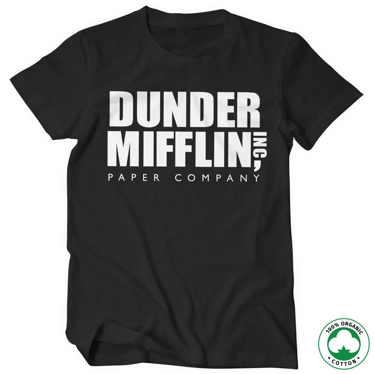 Dunder Mifflin Inc. Logo Organic T-Shirt