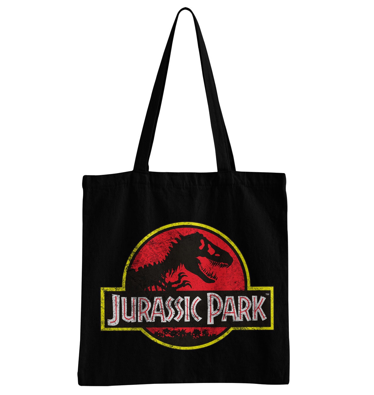 Jurassic Park Distressed Logo Tote Bag